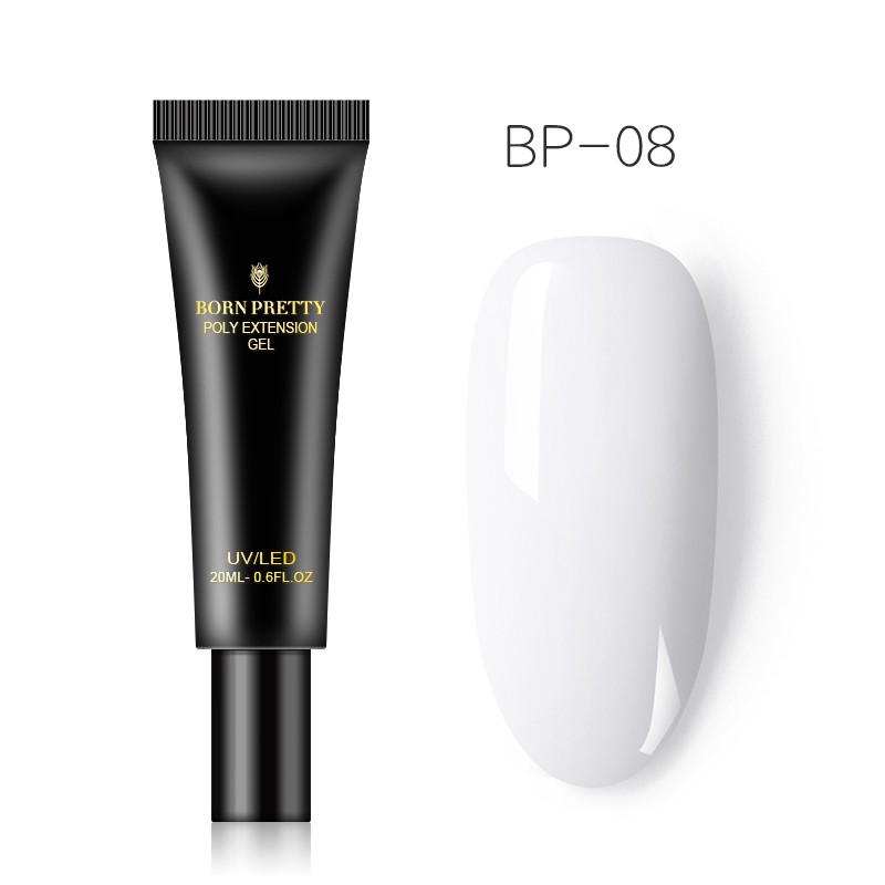 BORN PRETTY Poly Extension gel BP-08 (White) 