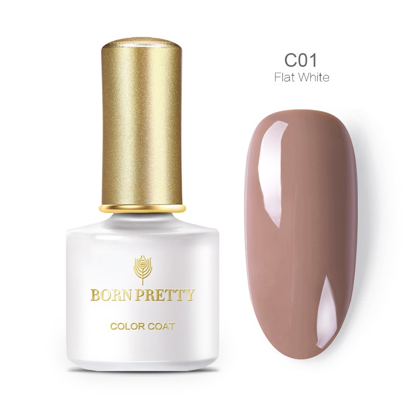 C01 Flat White BORN PRETTY Gel Polish