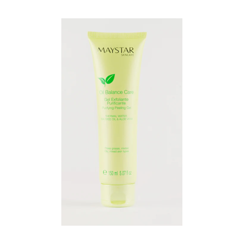 MAYSTAR Oil Balance tisztító gél peelinggel 150 ml