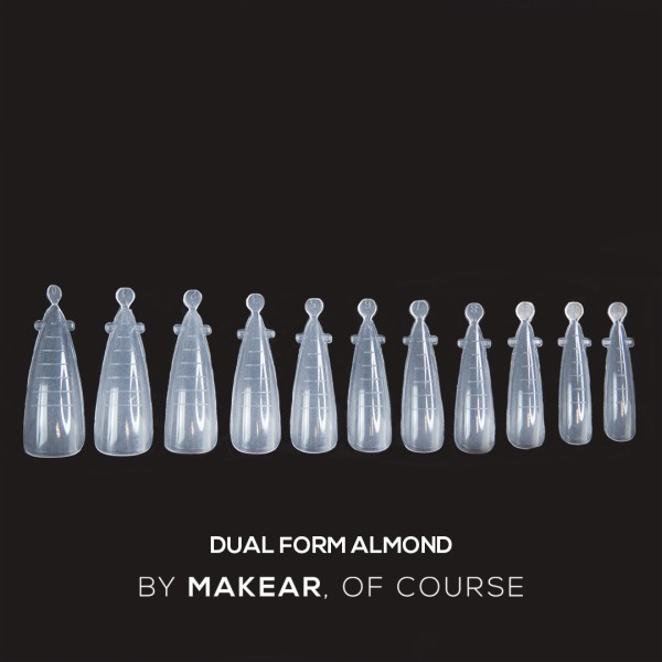 Makear Dual Form tip Almond