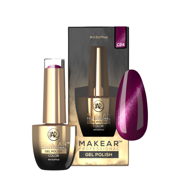 Makear C24 Cat Eye - Gél lakk 8ml