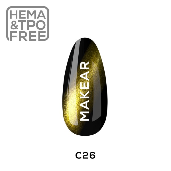 Makear C26 Cat Eye - Gél lakk 8ml