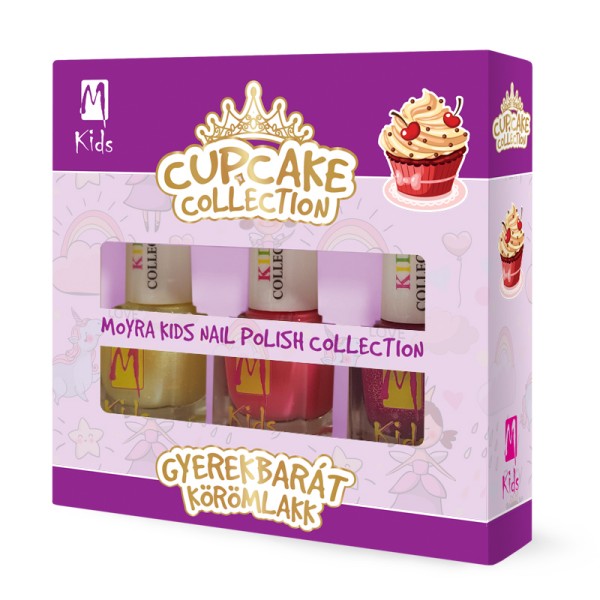 Moyra KIDS körömlakk szett - Cupcake Collection