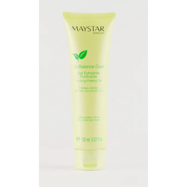 MAYSTAR Oil Balance tisztító gél peelinggel 150 ml