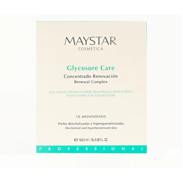 MAYSTAR Glycosure ápolás - regeneráló komplex 10 x 2,5 ml