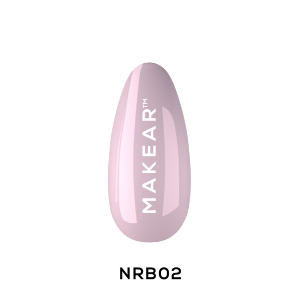 Makear NUDE RUBBER BASE - French PINK NRB02