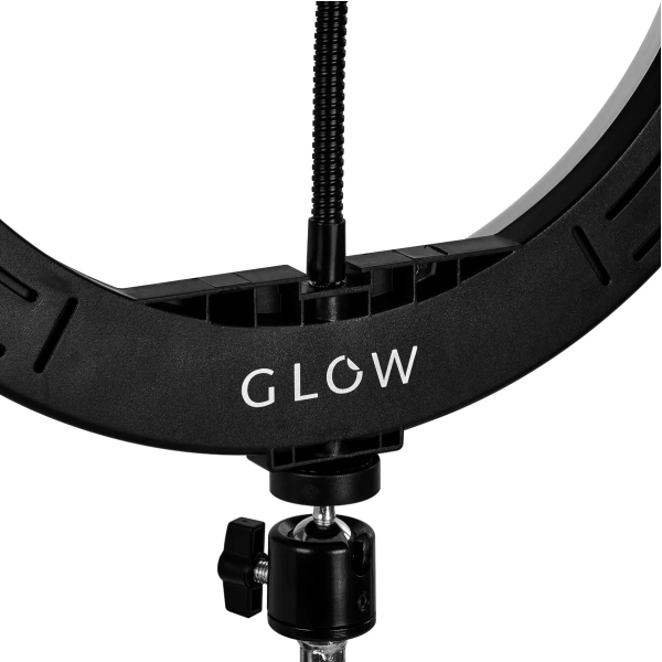 GLOW gyűrűs lámpa 13''  állványon