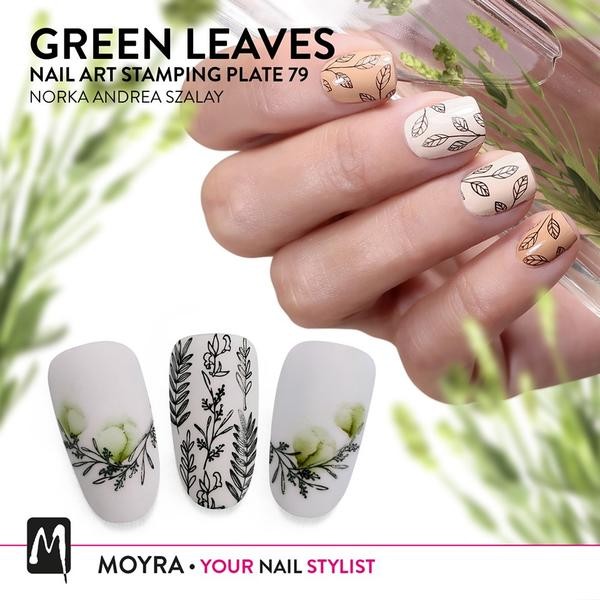 Moyra Nyomdalemez -Green Leaves Nr.79