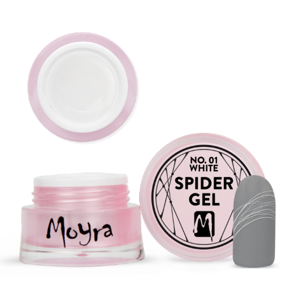 Moyra SPIDER GEL No.1 - Fehér