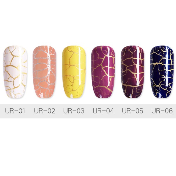 UR02 UR SUGAR Crackle Gel Polish