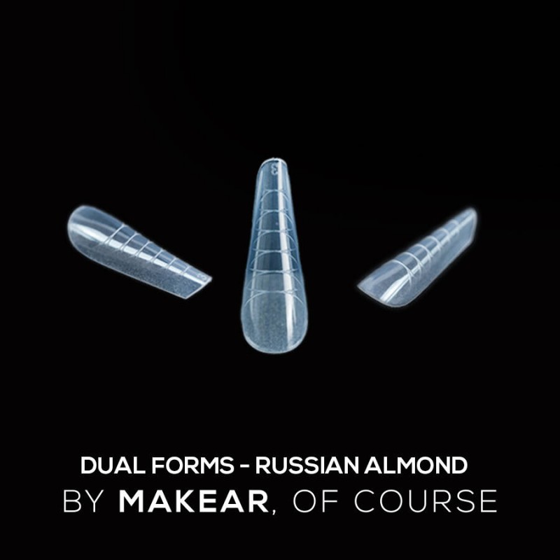 Makear Dual Form tip Russian Almond