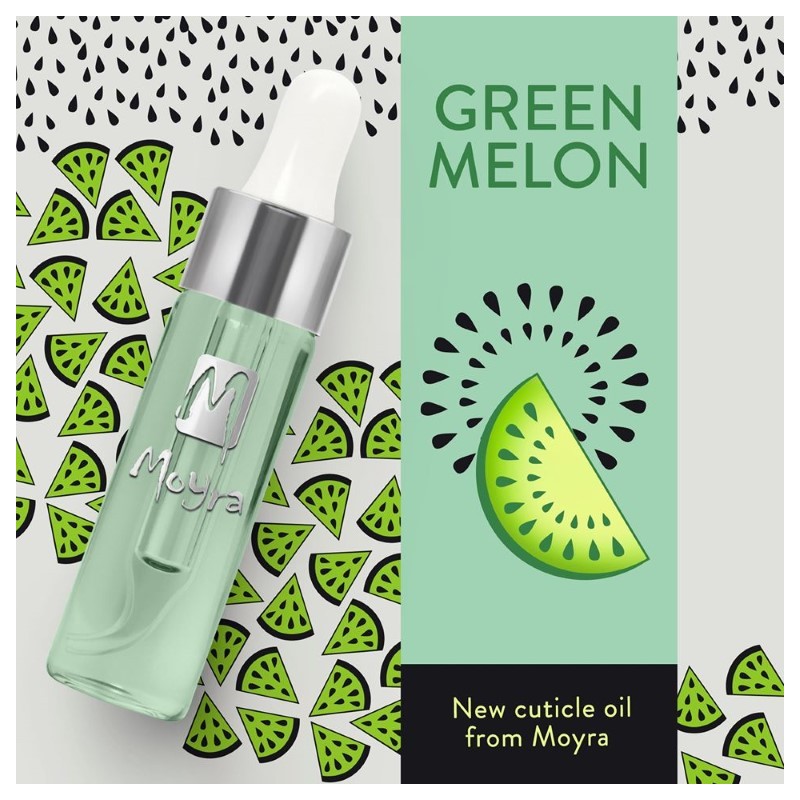 Moyra Körömbőr ápoló olaj - Green Melon 15ml