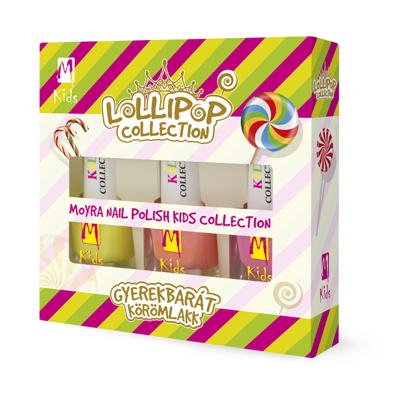 Moyra KIDS körömlakk szett - Lollipop Collection