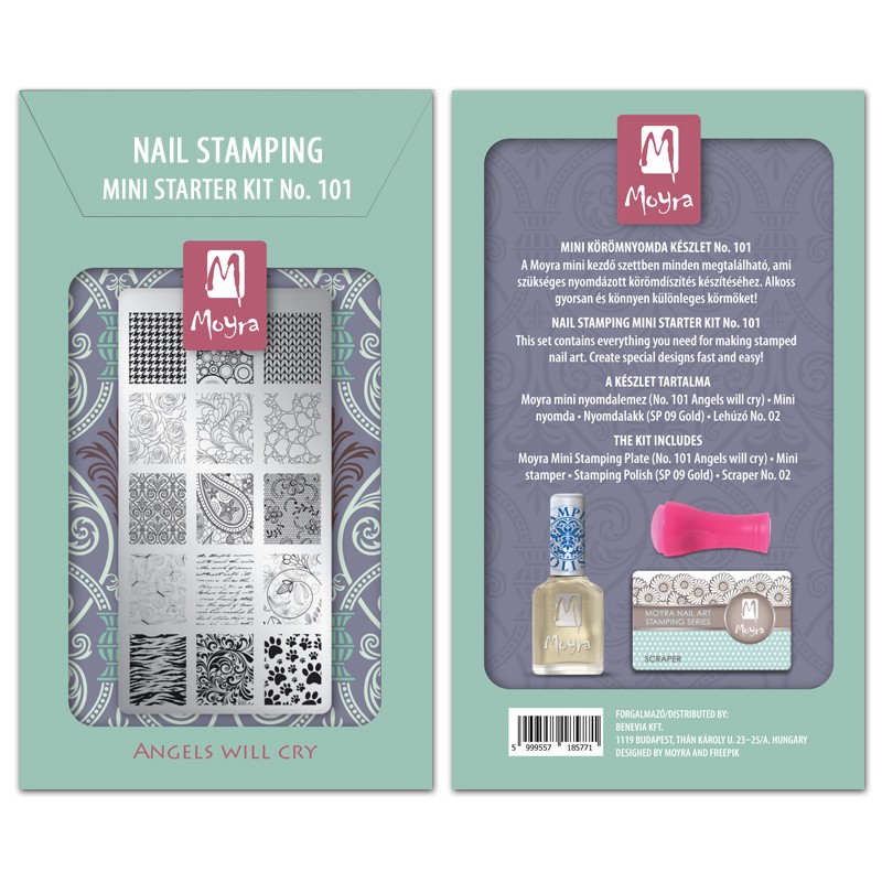 Moyra MINI STAMPING početni set nr.101