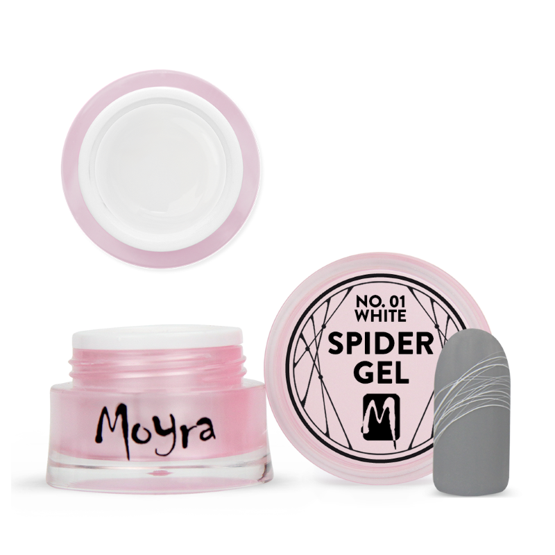 Moyra SPIDER GEL No.1 - Fehér